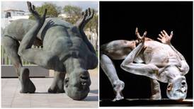 Artistas españoles se inspiran en obra de danza del tico Fred Herrera y crean escultura monumental