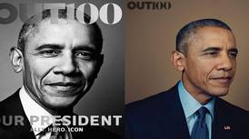 Barack Obama posa en tapa de revista para la comunidad gay