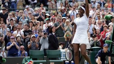 Venus Williams jugará su primera semifinal de Wimbledon desde 2009