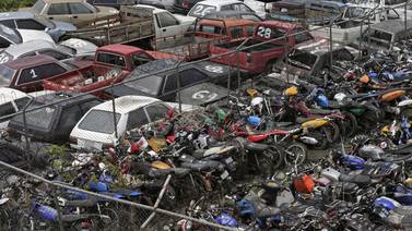 Cosevi y Seguridad procuran deshacerse de 45.000 vehículos detenidos