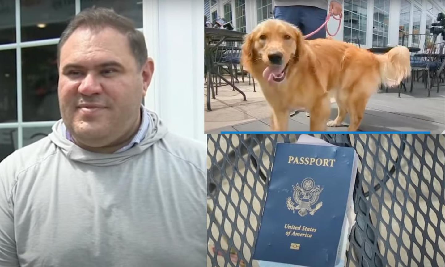 Hombre vive en Estados Unidos y se va a casar en Ital, pero está preocupado porque el perro se le comió el pasaporte. Boda está programada para el 31 de agosto