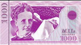 Más rostros de mujeres en billetes. ¿Qué le parece la idea?