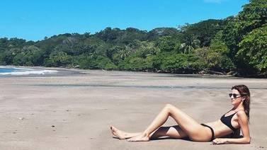 Famosa actriz italiana de Netflix se dio una escapada de vacaciones a Costa Rica 