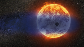 Un planeta fuera del sistema solar se desvanece a velocidad récord