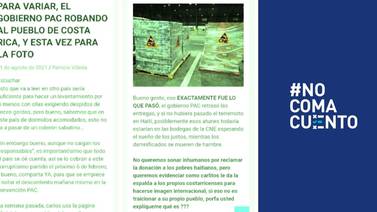 #NoComaCuento: CNE desmiente ‘robo’ de atunes donados por Sardimar para afectados por lluvias