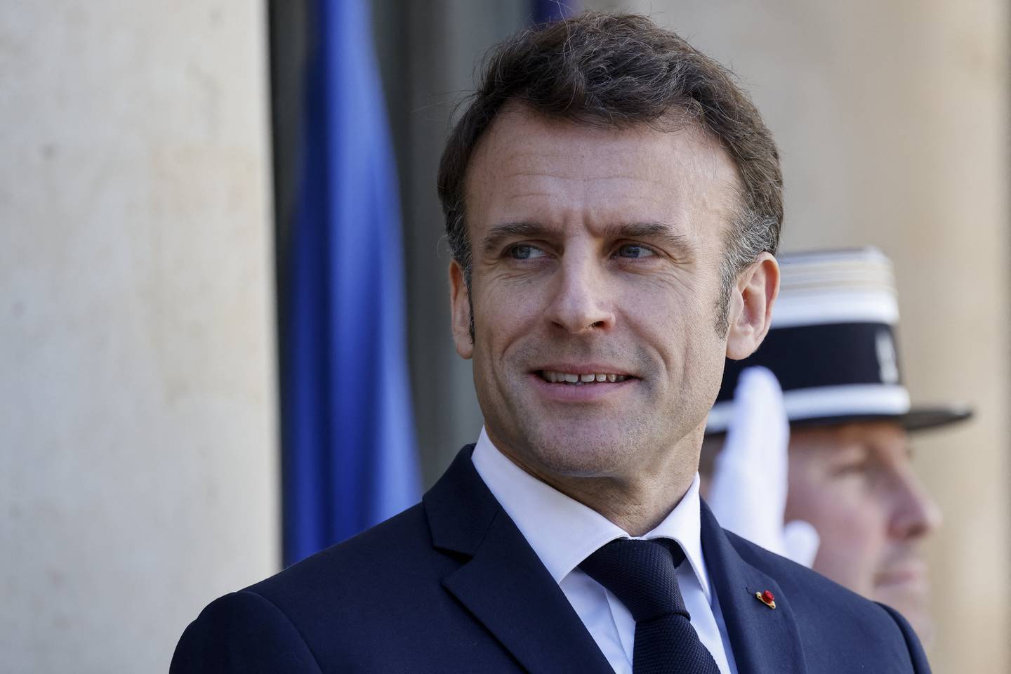 Emmanuel Macron, presidente de Francia, señala que Rusia es una amenaza para toda Europa.
