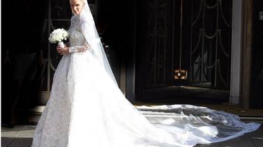 Nicky Hilton, hermana de Paris, se casó con vestido de unos $77.000