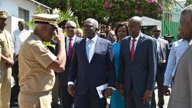 Presidente de Haití instala el Estado Mayor del Ejército