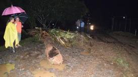Fuertes lluvias dañaron viviendas en Turrialba