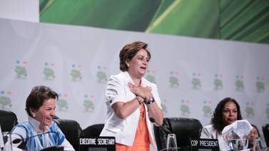 Excanciller mexicana sustituye a costarricense Christiana Figueres como secretaria ejecutiva de cambio climático