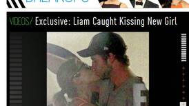   Captan a Eiza González     y Liam Hemsworth besándose