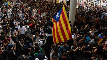 Tsunami Democrático es el motor de las protestas en Cataluña