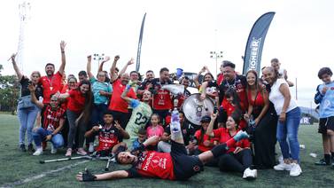 En Alajuelense sigue la euforia por bicampeonato de fútbol para amputados 