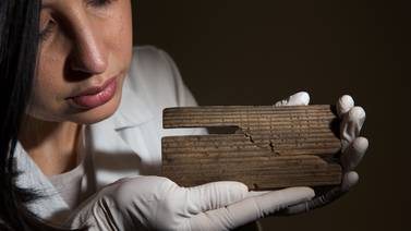 Hallan en Londres un manuscrito de casi 2.000 años 