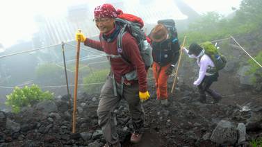  Los senderistas del Fuji tendrán acceso gratis a internet durante el ascenso