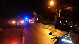Choque de moto y un automóvil deja un fallecido en La Garita, Alajuela