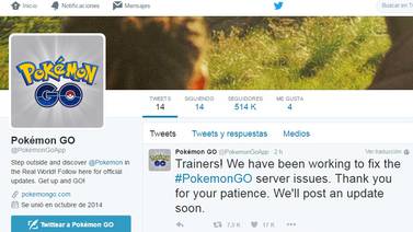 Caída de servidores impide a fiebres jugar Pokémon Go