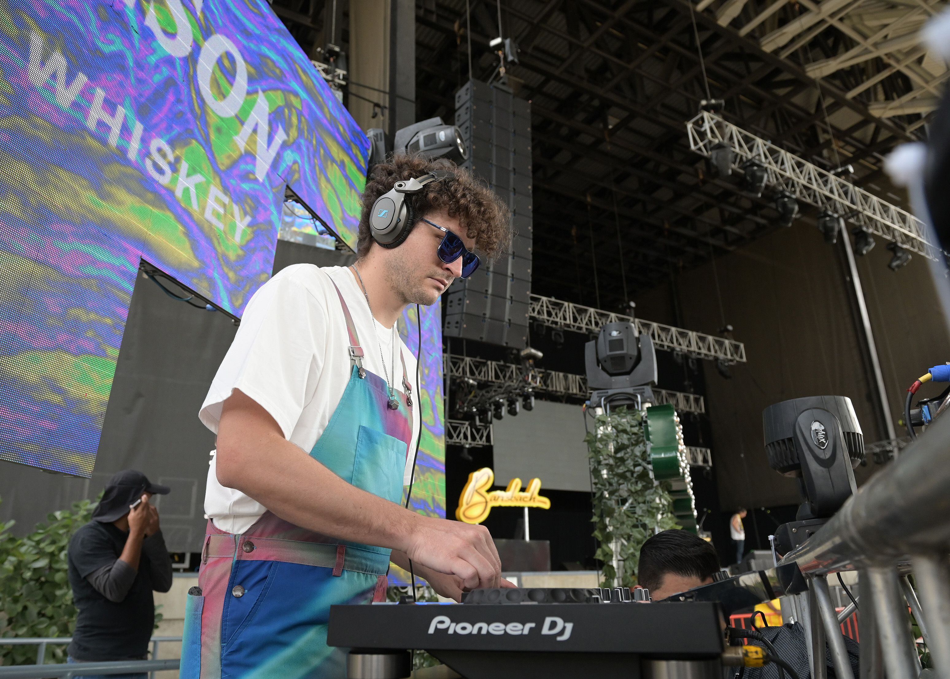 DJ Barzo sumó su experiencia en el Rock Fest; él fue otro de los que repitió en la alineación del festival.