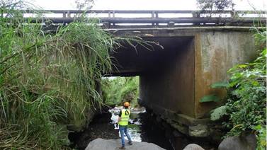 Lanamme advierte de posible colapso de puente en vía Cartago- Paraíso