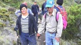 Gritos  salvan vida a  mujer  que se extravió  en el Chirripó