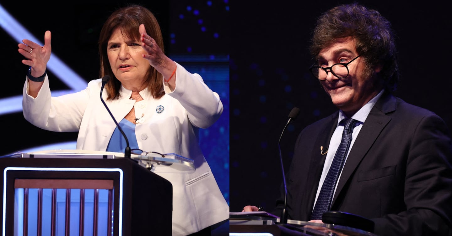 Patricia Bullrich, la candidata conservadora a la presidencia de Argentina, presentó una denuncia penal contra el candidato ultraderechista Javier Milei.