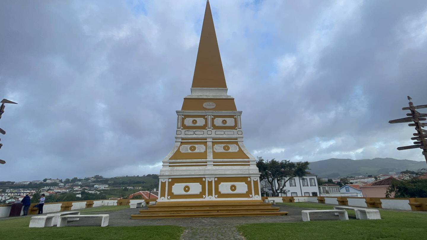 Angra do Heroísmo en la isla Terceira, en Azores, Portugal.