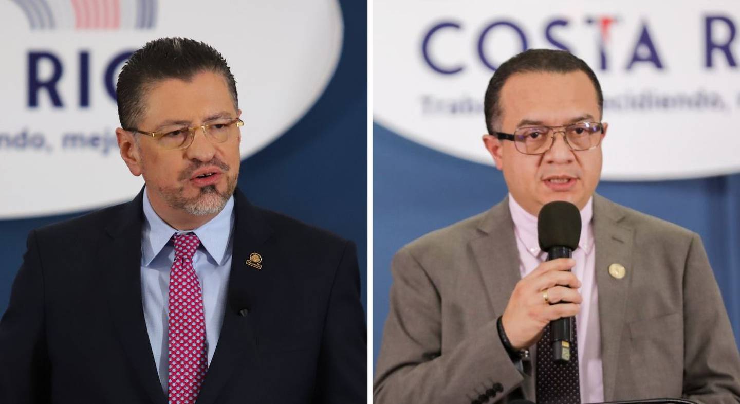 El presidente de la República, Rodrigo Chaves, y el ministro de Justicia, Gerald Campos, utilizaron información errónea para criticar que la Sala IV no les dejara despedir a un funcionario.