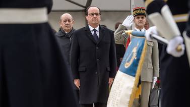 Presidente de Francia, François Hollande: 'toda Europa ha sido golpeada'
