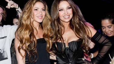 Shakira y Thalía protagonizan épico reencuentro en velada por mujeres de Billboard