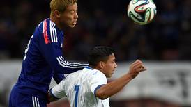 Hernán Medford admitió que la selección de Japón pasó por encima de Honduras