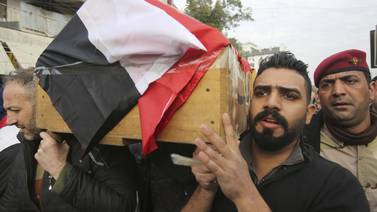 Fin de año sangriento en  Bagdad  por un doble atentado suicida  