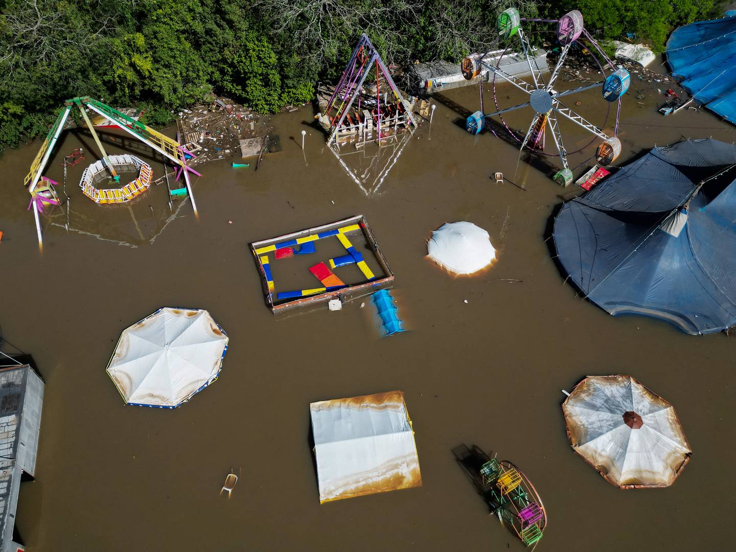 En total, 397 municipios se han visto afectados por las inundaciones en la región sur de Brasil, incluida la capital, Porto Alegre.