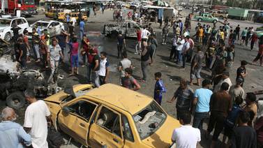 Tres atentados terroristas siembran   el caos en la capital de Irak