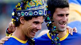 Novak Djokovic y Rafael Nadal lanzaron penales en la casa de Boca Juniors