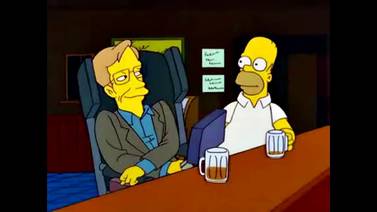 Stephen Hawking en la cultura pop, de 'Los Simpsons' a Pink Floyd