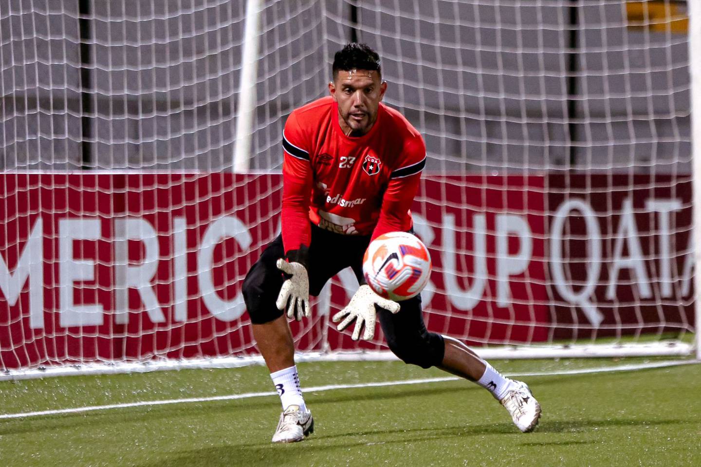 Leonel Moreira sería el portero estelar de Liga Deportiva Alajuelense en el partido de ida de la final de la Copa Centroamericana de Concacaf contra Real Estelí, en Nicaragua.