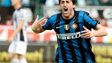 Diego Milito vuelve a ser baja en el Inter de Milán