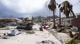 Hasta la vegetación sucumbió al empuje furioso de Irma en la isla de San Martín