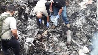 Policía localiza un cuerpo entre restos de avioneta  narco siniestrada  en Pococí 