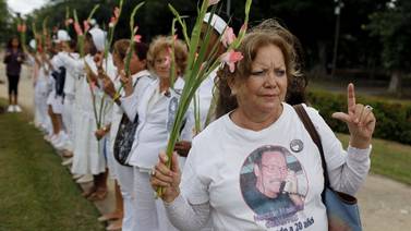 Esposas de disidentes cubanos  piden liberación