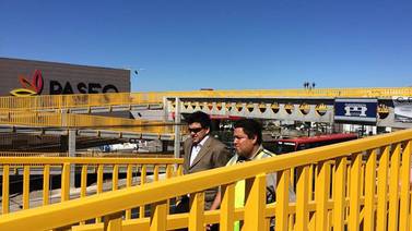 Heredia estrena puente peatonal frente al Mall Paseo de las Flores