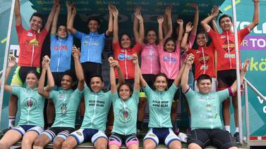 Campeones de la Vuelta Infantil a Costa Rica entrenan de madrugada para brillar sobre la bicicleta