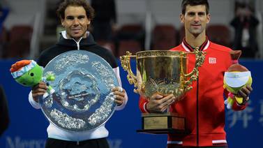 Novak Djokovic vence de nuevo a Rafael Nadal y se deja el Abierto de Pekín