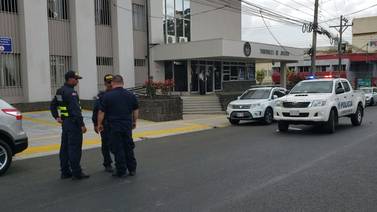 Amenaza de bomba en Tribunales de San Carlos coincide con audiencia contra banda delincuencial