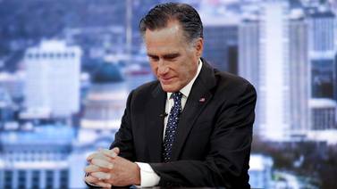 Mitt Romney, el republicano que votó a favor de destituir a Trump, siente el rigor de su partido