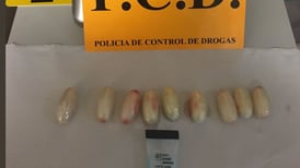 Policía detiene a hombre que intentó viajar a Bélgica con óvulos de cocaína en su estómago