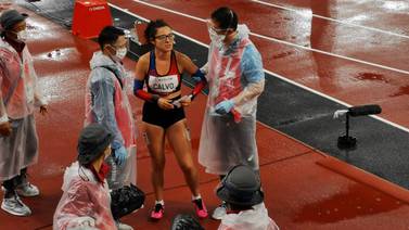Atleta Melissa Calvo se despidió de los Juegos Paralímpicos de Tokio 2020