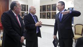 Rodrigo Arias pacta cita con Chaves luego de renuncia presidencial a proyectos de seguridad