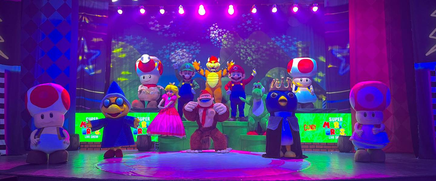 La Magia de Mario Bros llegará a Costa Rica para celebrar el Día del Niño y la Niña.