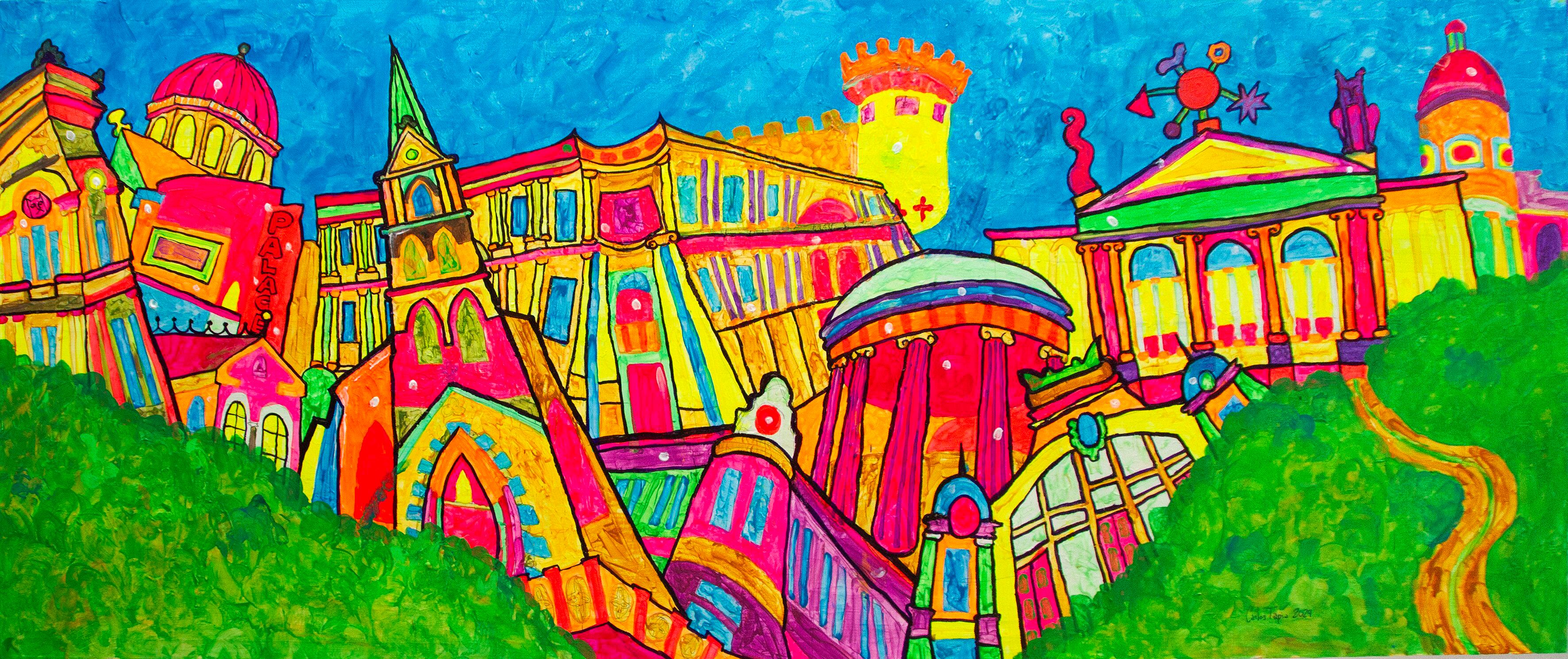 Ciudad, color y homenaje, de la mano de Carlos Tapia